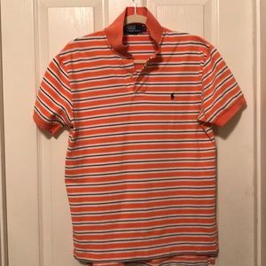 Ralph Lauren Polo Pique Cotton Polo Collared Shirt
